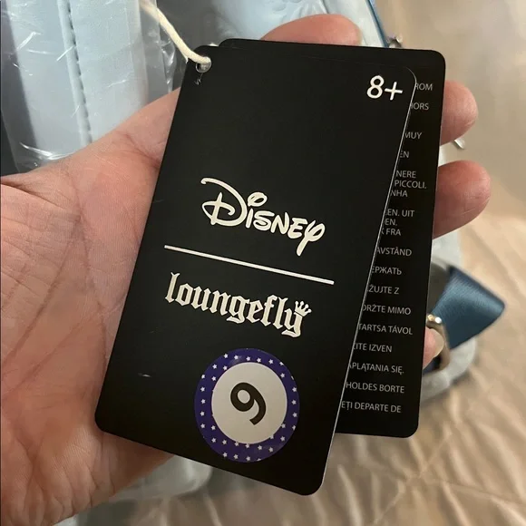 Loungefly Disney Minnie Mouse Blue Butterfly 🦋 Mini Backpack NWT - Picture 8 of 15